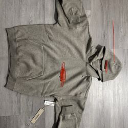 Essentials Hoodie Dark Oatmeal Xs