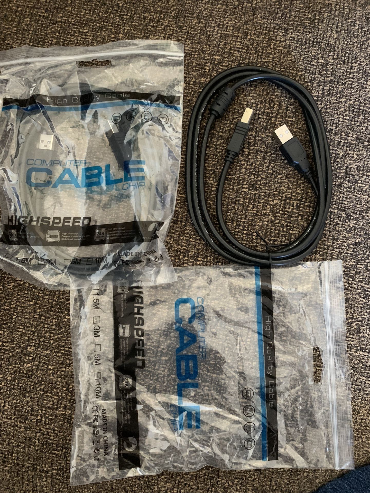 USB Printer Cable 