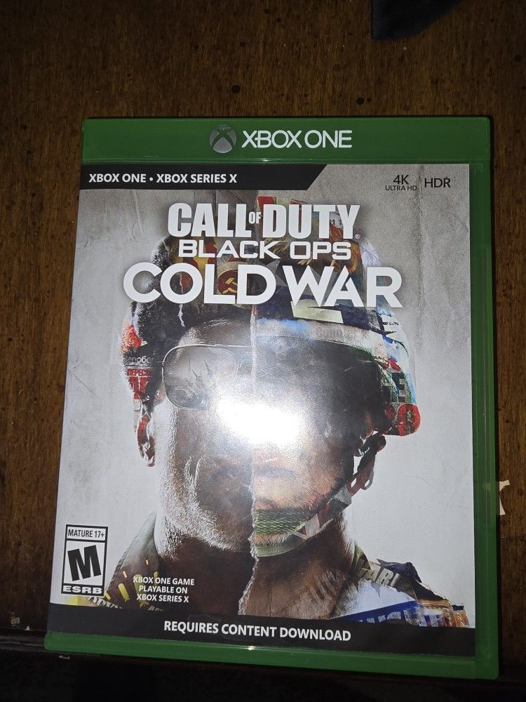 Xbox 1 (CALL OF DUTY, BLACKOPS COLD WAR)