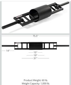 Titan Fitness Multi-Grip Log Bar
