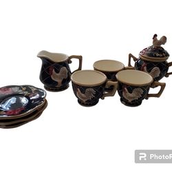 Set Tea  [rooster design]