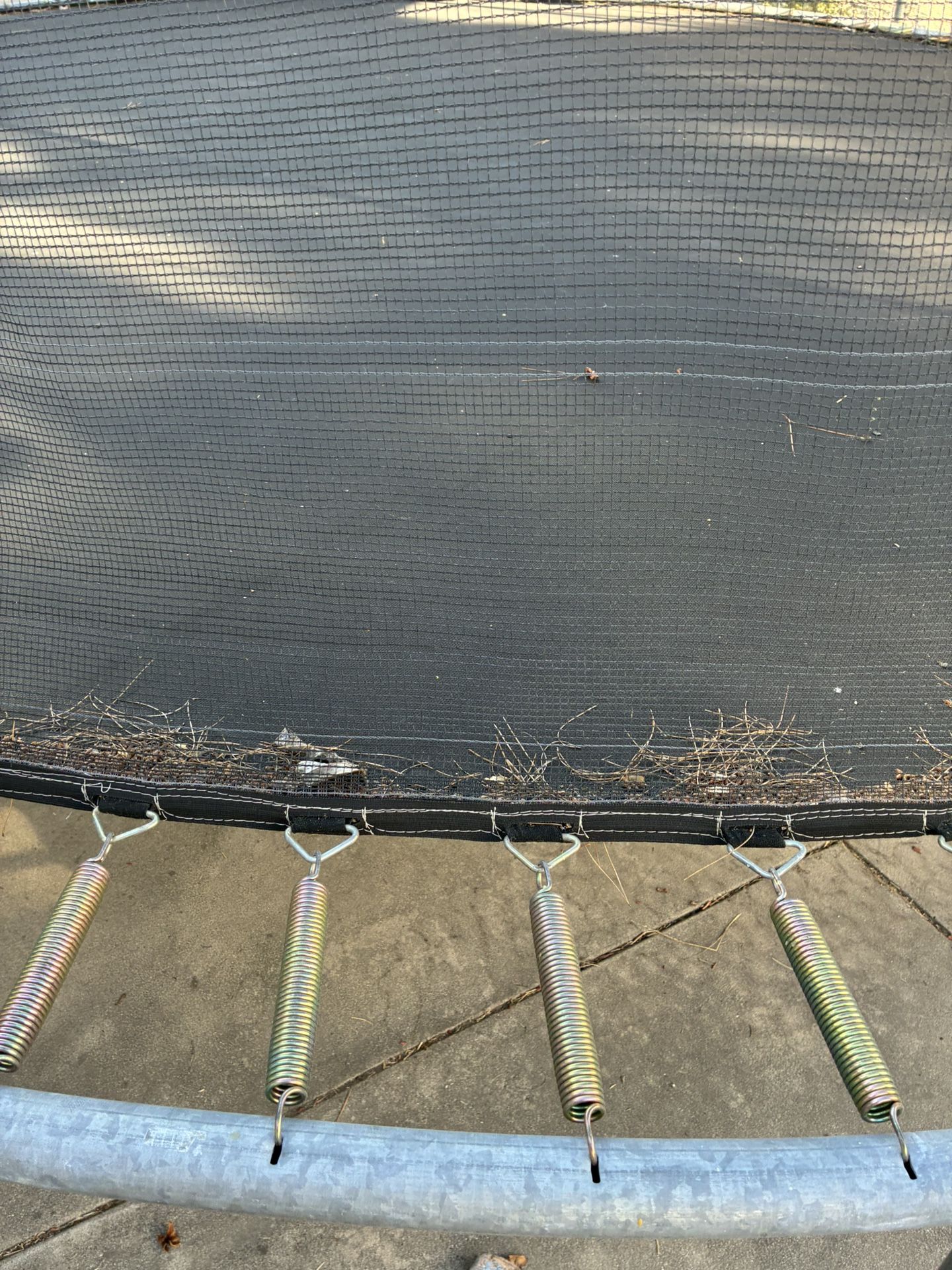 Trampoline With Safety Net