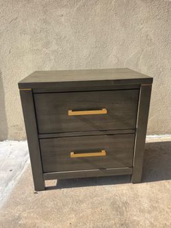 Large wood night stand