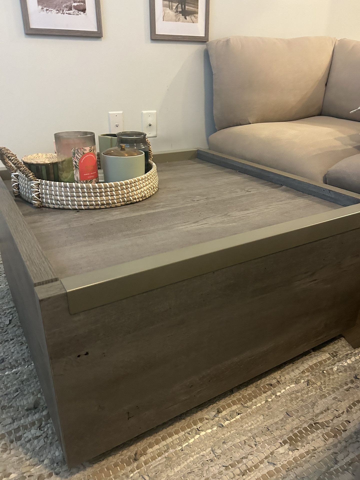 Grey Coffee Table
