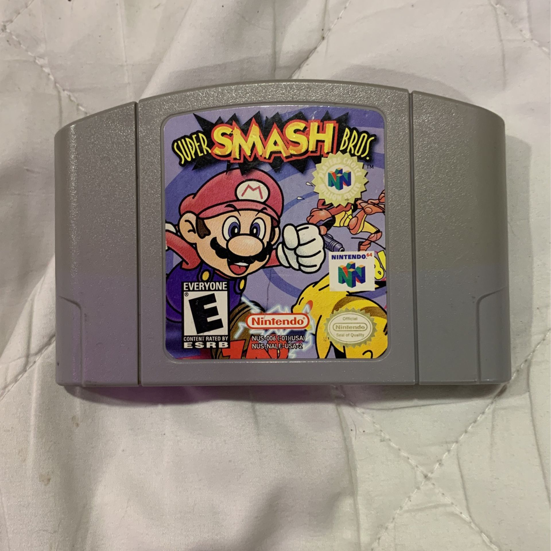 Super smash bros’ For Nintendo 64