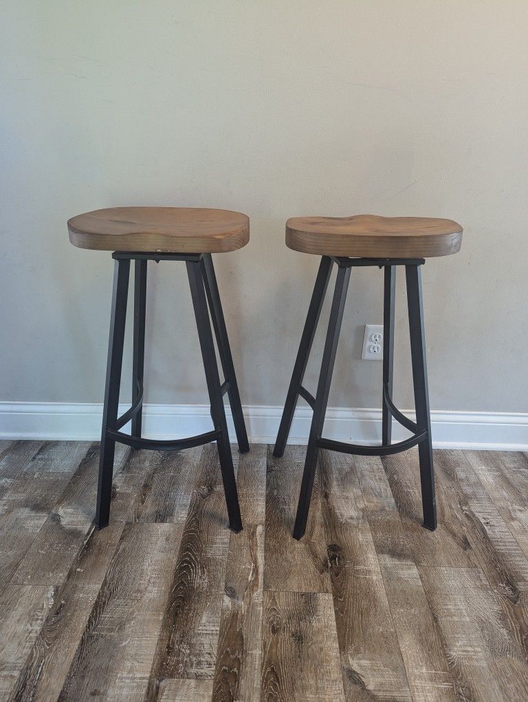 Set Of Swivel Barstools - Retails For $189 New