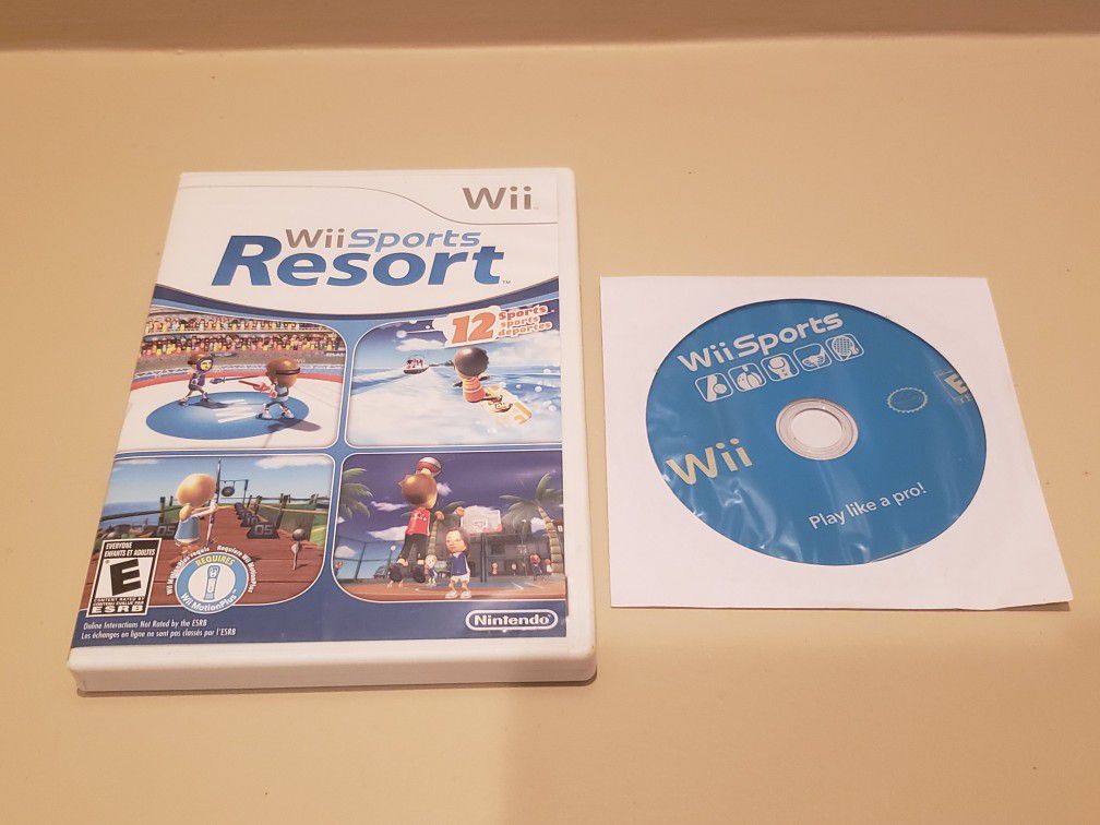 Wii Sports And Wii Sports Resort