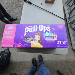 Huggies Pull Ups Plus Dipers 