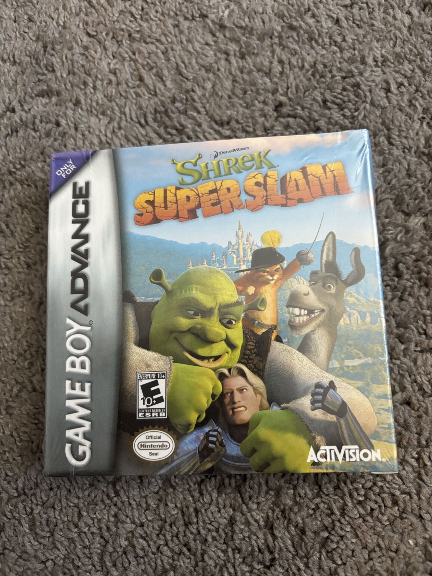Gameboy Advance Shrek Super Slammed BRAND NEW