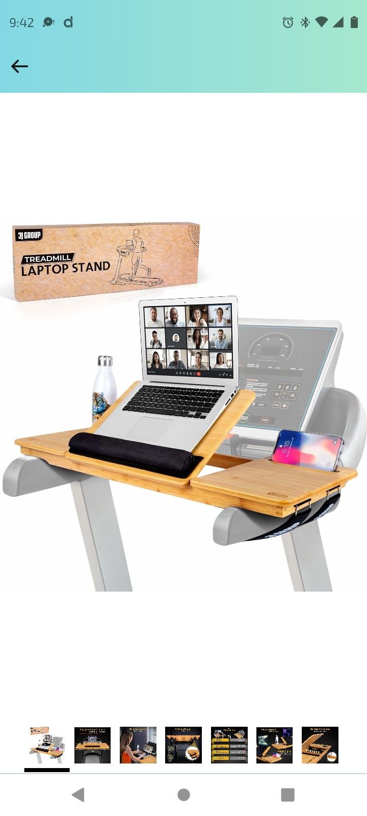 Treadmill Desk Attachment 