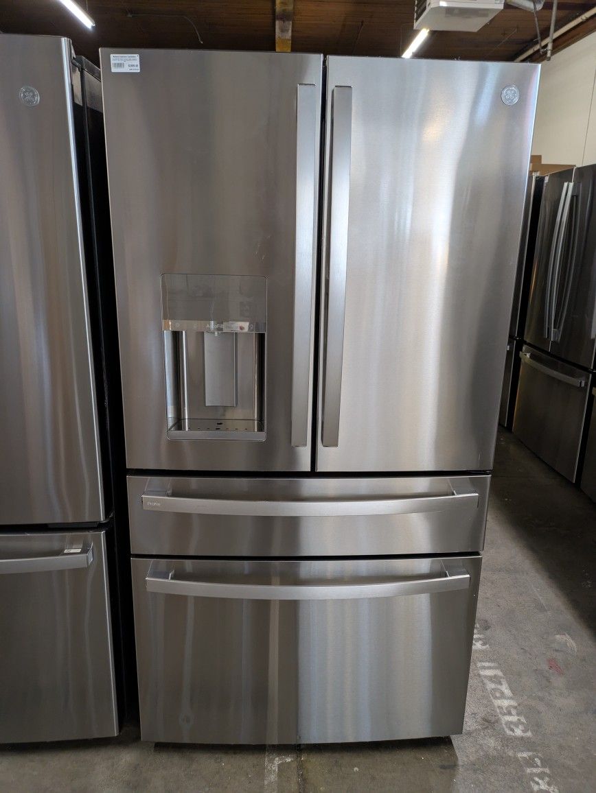 GE Profile PVD28BYNFS
36 Inch 4-Door French Door Smart Refrigerator