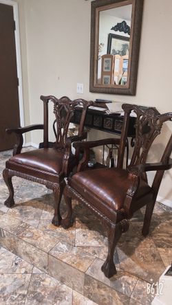 Two Arm Chairs