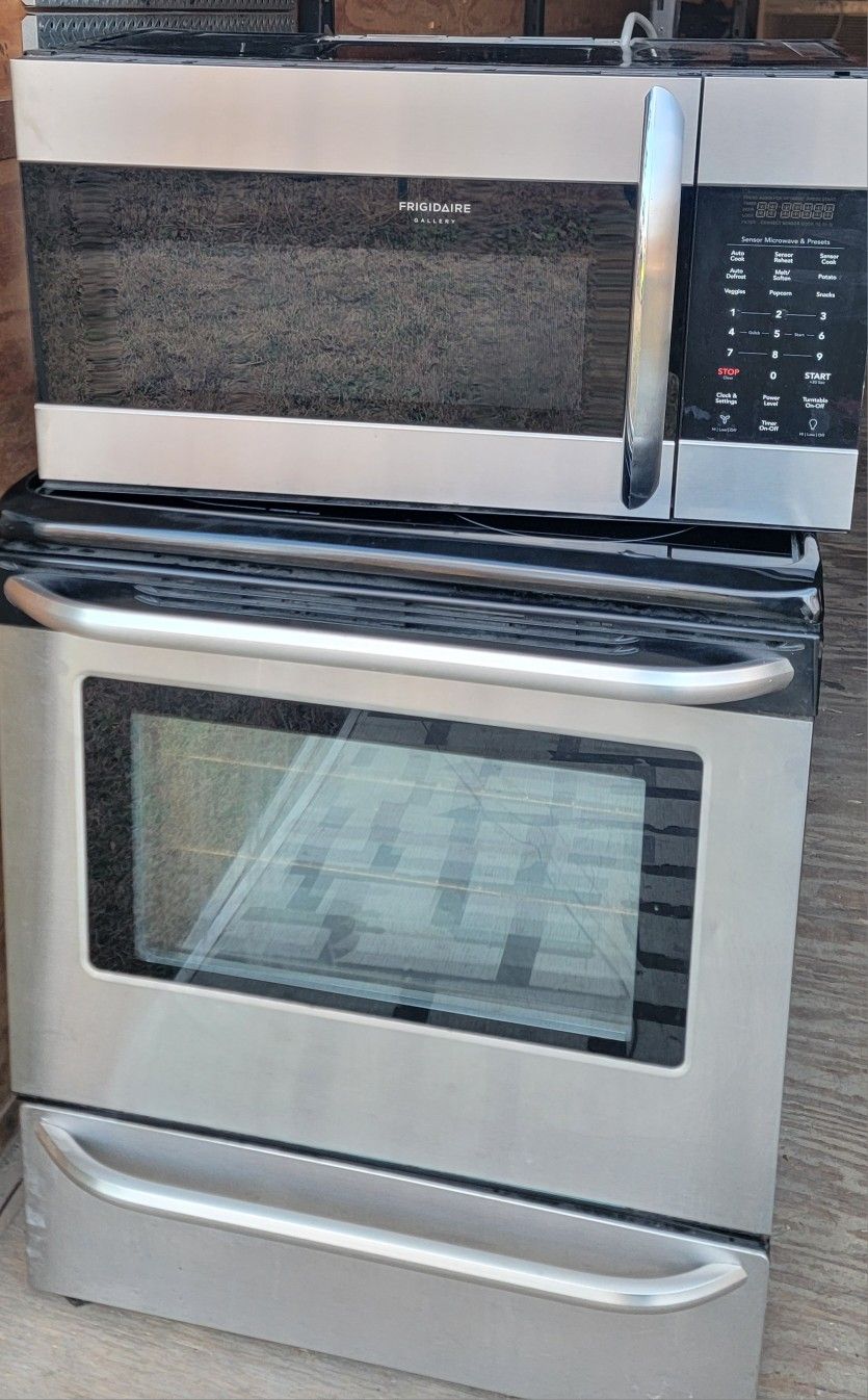 Frigidaire Stove & Microwave