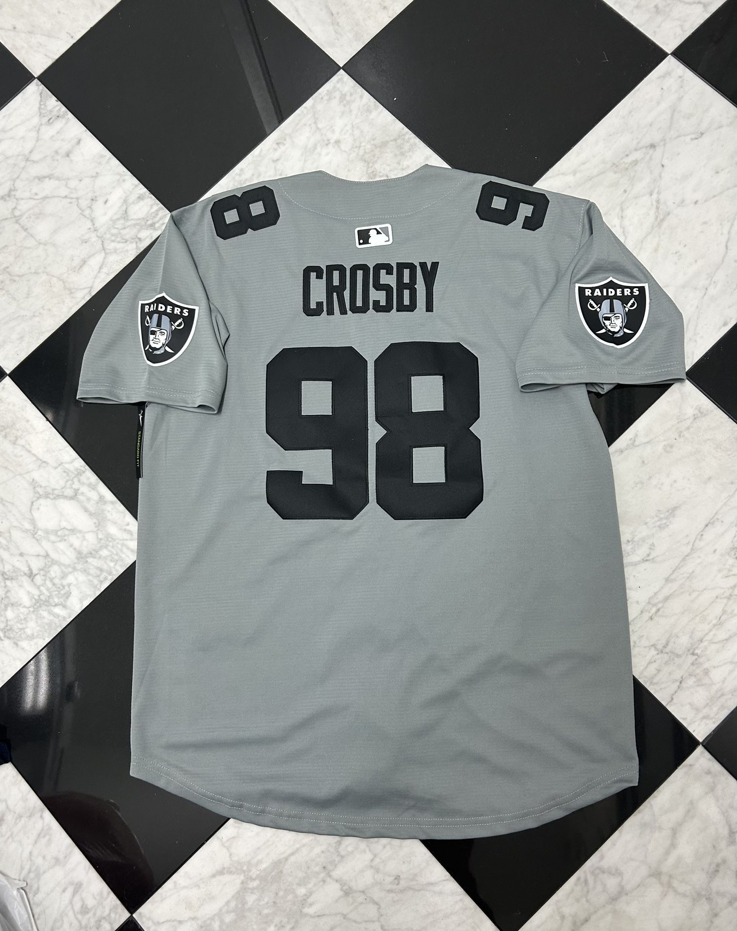 Maxx Crosby Cross Over Jersey MLB/NFL (XL)
