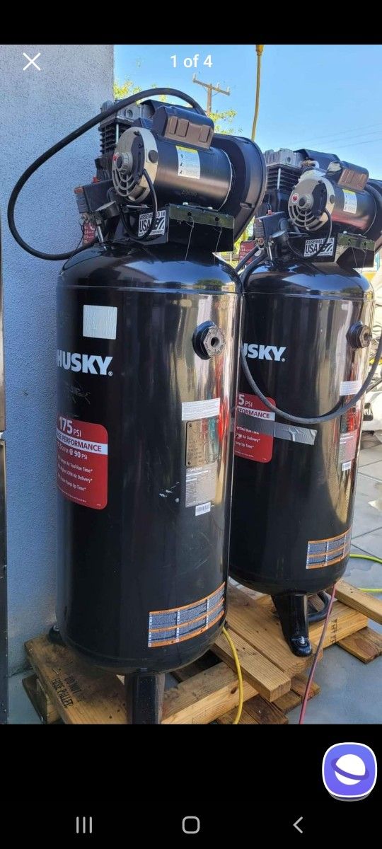 Compresor Husky 60 Galones 175psi
