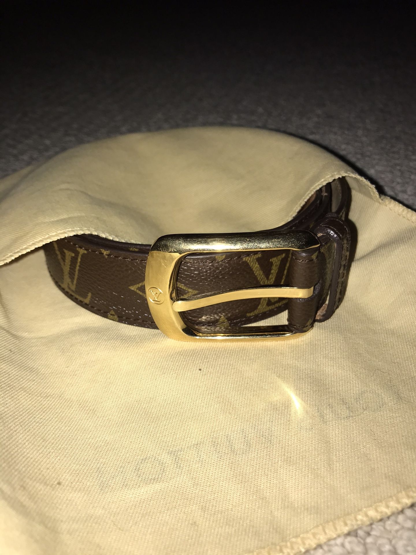 Louis Vuitton Ellipse Monogram Belt