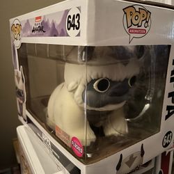 Funko Pop Exclusive Anime Avatar The Last Air bender Flocked Appa 