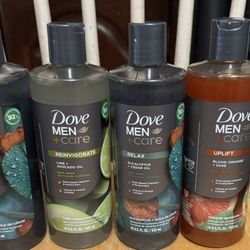 Dove men body wash