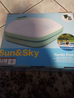 Alberca inflable para niños en buenas condiciones tan nuevas
