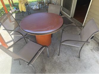 Outdoor coffee table