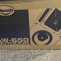 Klipsch AW-650 Outdoor Loud Speakers 