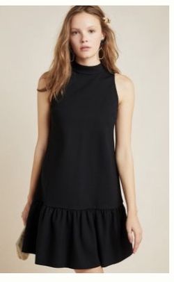 Black Anthropologie Swing Dress