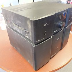 Audiophile 5 Chanel Amplifier And Pre-amp USA Made