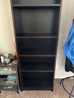 Free Tall black book case *PENDING PICKUP*