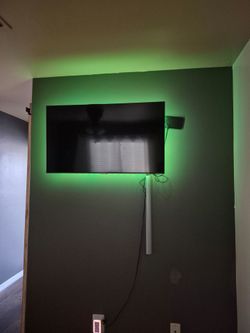T.V. with back lights