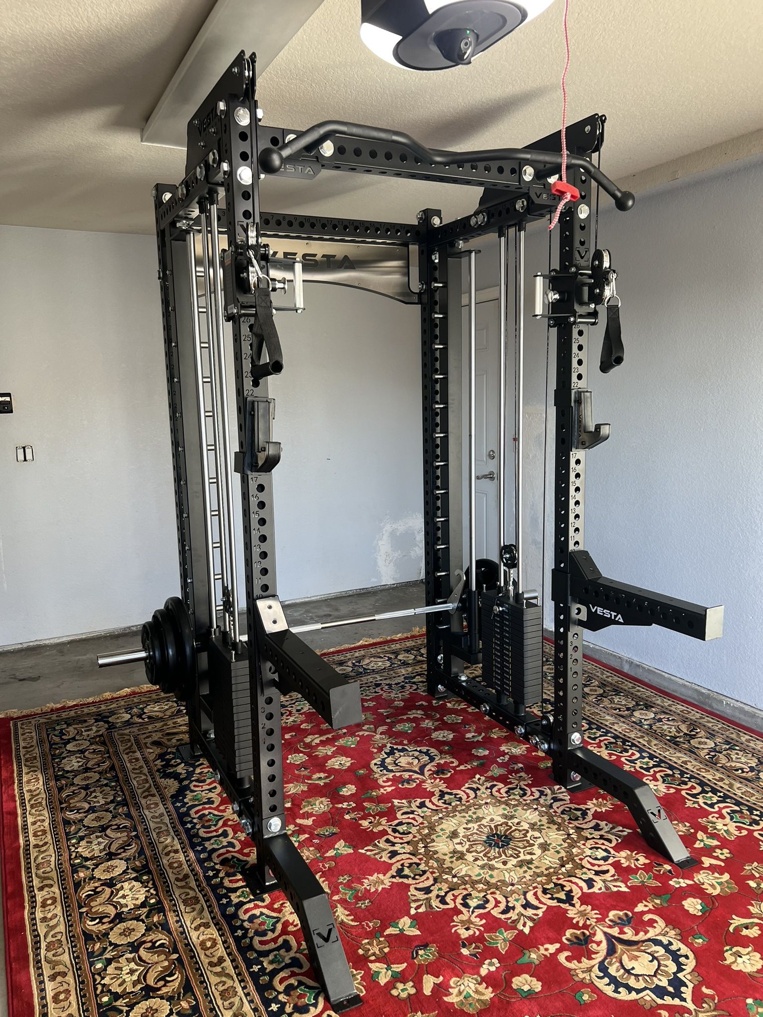 SQUAT RACK/ FUNCTIONAL TRAINER/ POWER CAGE/ ADJUSTABLE PULLEY