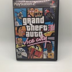 Grand Theft Auto Vice City PS2 Playstation 2 Game