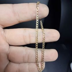 10k Gold Cuban Bracelet 7” & 8” Available 