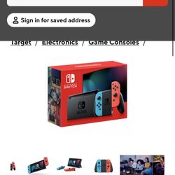 Nintendo Switch Cracked Screen 