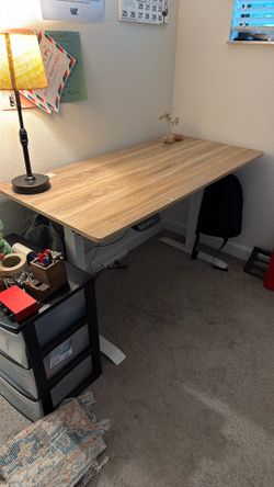 SHW Standing Desk Beige (55 x 28 x 45)