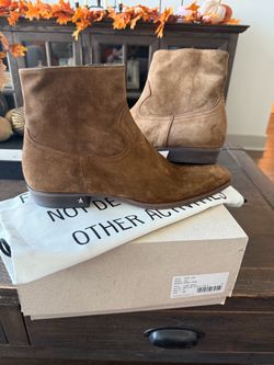 Golden Goose Suede Ankle Boots