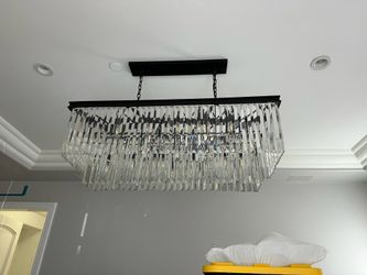 Artistry Lighting, Reston Collection 14-Light 48"x16"x18" Crystal Chandelier