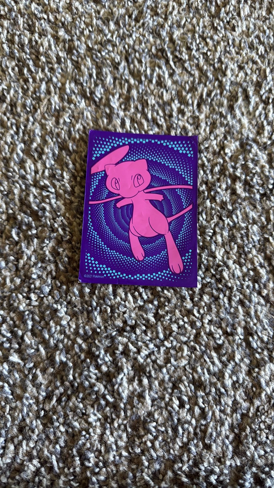 Mew case to hold Pokémon Cards