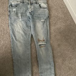 Blue Ksubi Jeans
