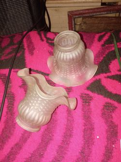 Frosted flower design glass lamp,light shade, fixture,..