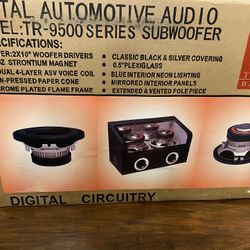 3 Way Tower Speaker K702 And Subwoofer TR9500