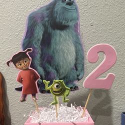 Monster Inc Party Centerpieces