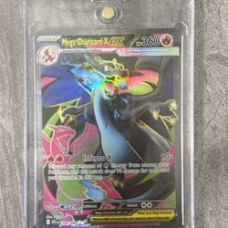 Pokémon Mega Charizard X EX Full Art Holo Dragon Card 109/094 English EX