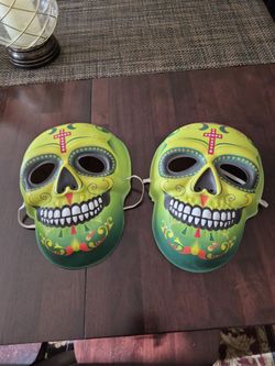 Two masks Halloween