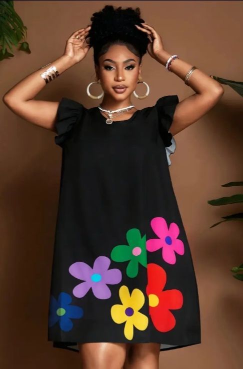 BEAUTIFUL MIDI NEW DRESS ( SIZE LARGE )