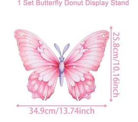 Butterfly theme donut stand