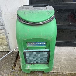 LGR 2000 DRIEAZ DEHUMIDIFIER