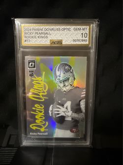 2024 Panini Donruss Optic Rookie Kings Ricky Pearsall #17 (RC)