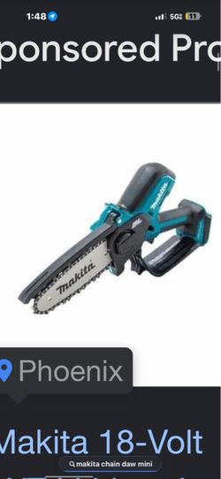 Brand new in box makita chain saw