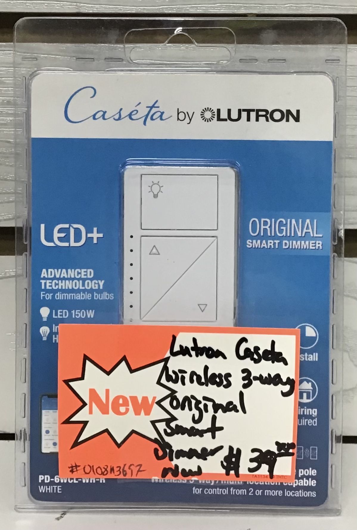 Lutron Caseta Wireless 3-Way Original Smart Dimmer New