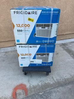 2 New frigidaire air conditioning 12000 btu asking $400 Each